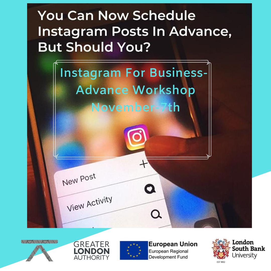 DekLondon's tweet photo. The social network is too popular to ignore. It’s in the hands of your buyers &amp; for many businesses, it’s vital. Yours might be one of them. Which means you need an Instagram marketing strategy, 
we’ve put together 4hours Instagram for business Advance workshop.
#londonbusinesses https://t.co/KfS9gNLQcn