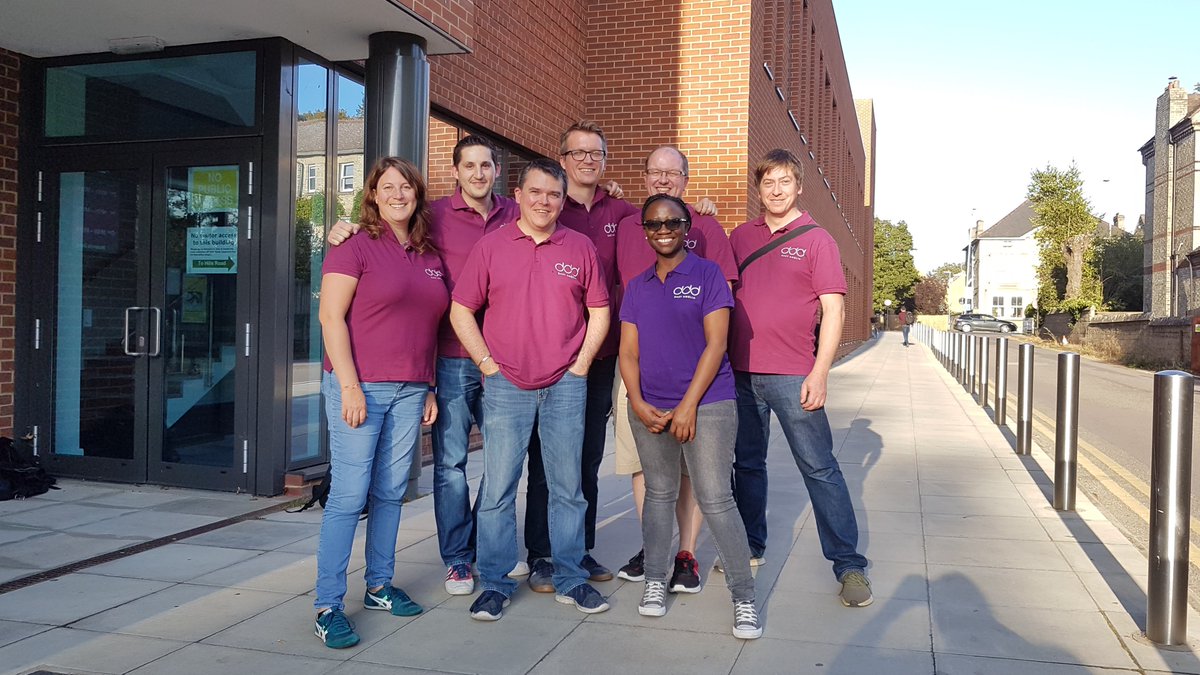 Thanks to our 2019 organisers: <a href="/SasEmily/">Emily Sas</a> <a href="/dcook_net/">Dave Cook</a> <a href="/adrianbanks/">Adrian Banks</a> <a href="/craftyfella/">Dave Craft</a> @philpursglove <a href="/nokks/">nokks</a> &amp; @adsurg

Time to start thinking about 2020 :)

#dddea