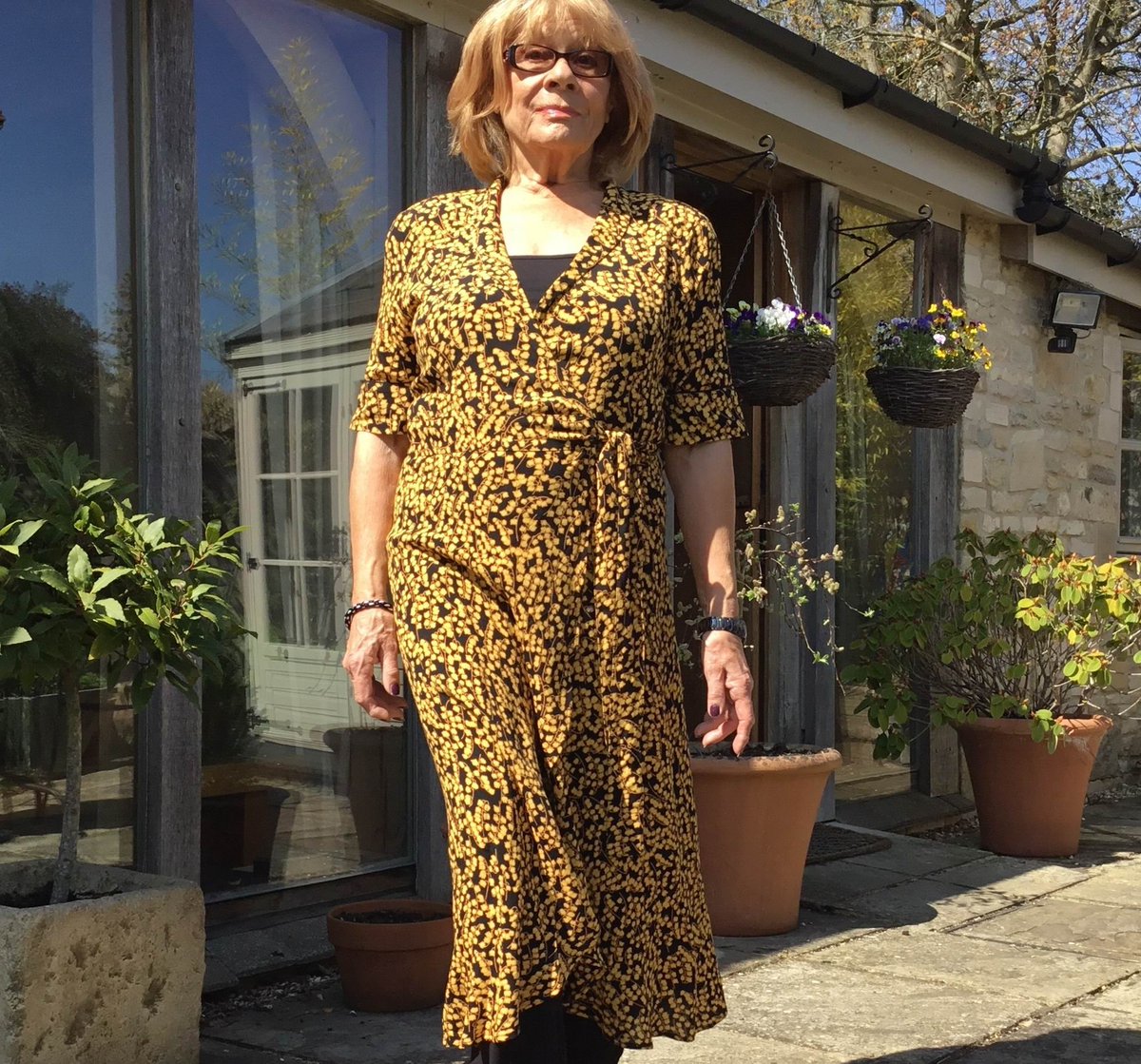 Fast Fashion Is the Second Dirtiest Industry in the World. Let´s clean up our wardrobes. Tip 1. Buy, less by better.  One poshee equals six throw away dresses.  This is Ganni. #Sustainability#Fashionsustainability#ClimateAction#GreenNewDeal