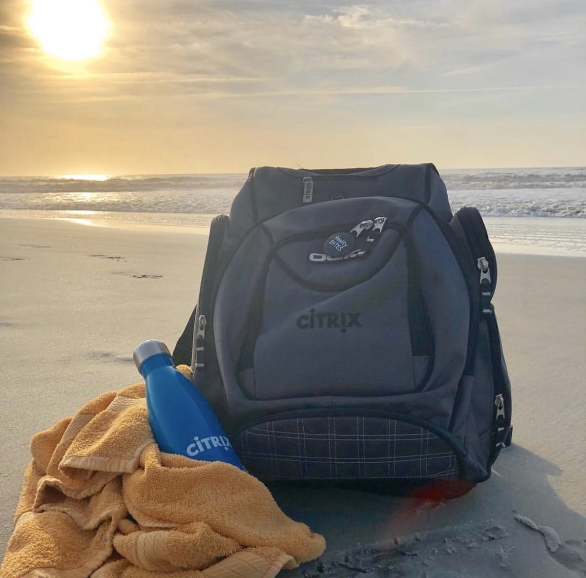 citrix's tweet image. When you’ve got the power and flexibility of #CitrixWorkspace, you can work anytime, anywhere, on any device. So whether you’re in the office, in the air, or even on the beach, #CitrixIsHow you stay productive.