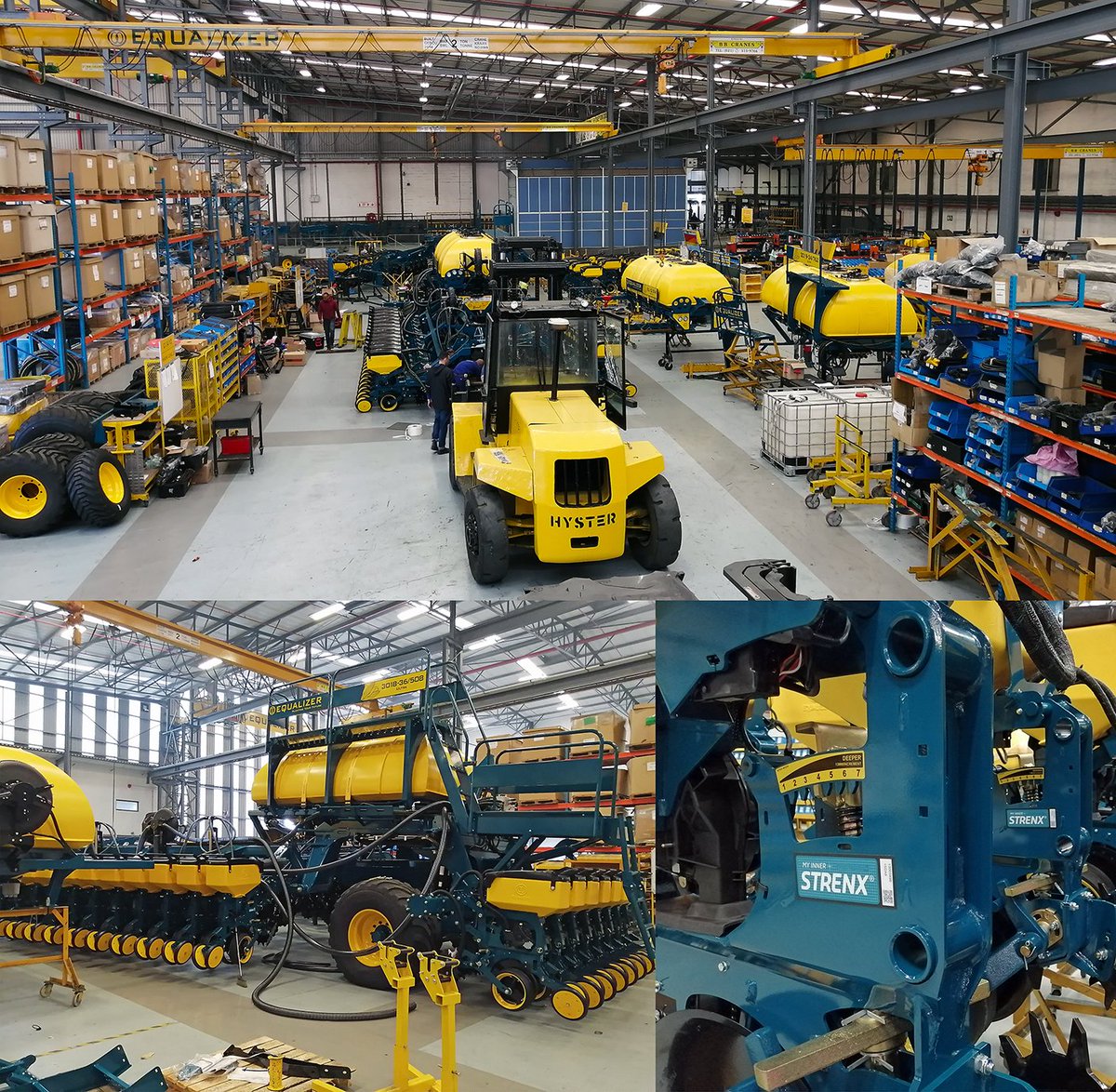 Equalizer_SA's tweet photo. From Factory To Field. We design, manufacture and distribute globally from our factory in Brackenfell.
#Equalizer #ULTRA 36/508 #PlantingYourFuture @myinnerstrenx @precisionplant @SKFgroup @GrainSA @landbou https://t.co/ttaxSkzcvl