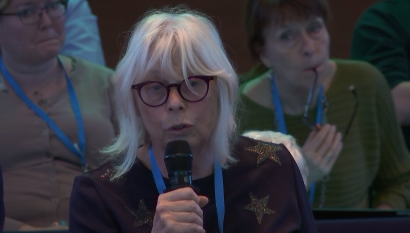 Laura10102010's tweet photo. #eugenderequality #eu2019fi
@EuropeanWomen, #MagdadeMayer -Belgian Coordination of the EWL - Accessible and affordable childcare, cultural more diverse services are crucial preconditions - I don’t feel the urgency. We demand structural funds more accessible to NGOs. https://t.co/hOkRwQYeoJ