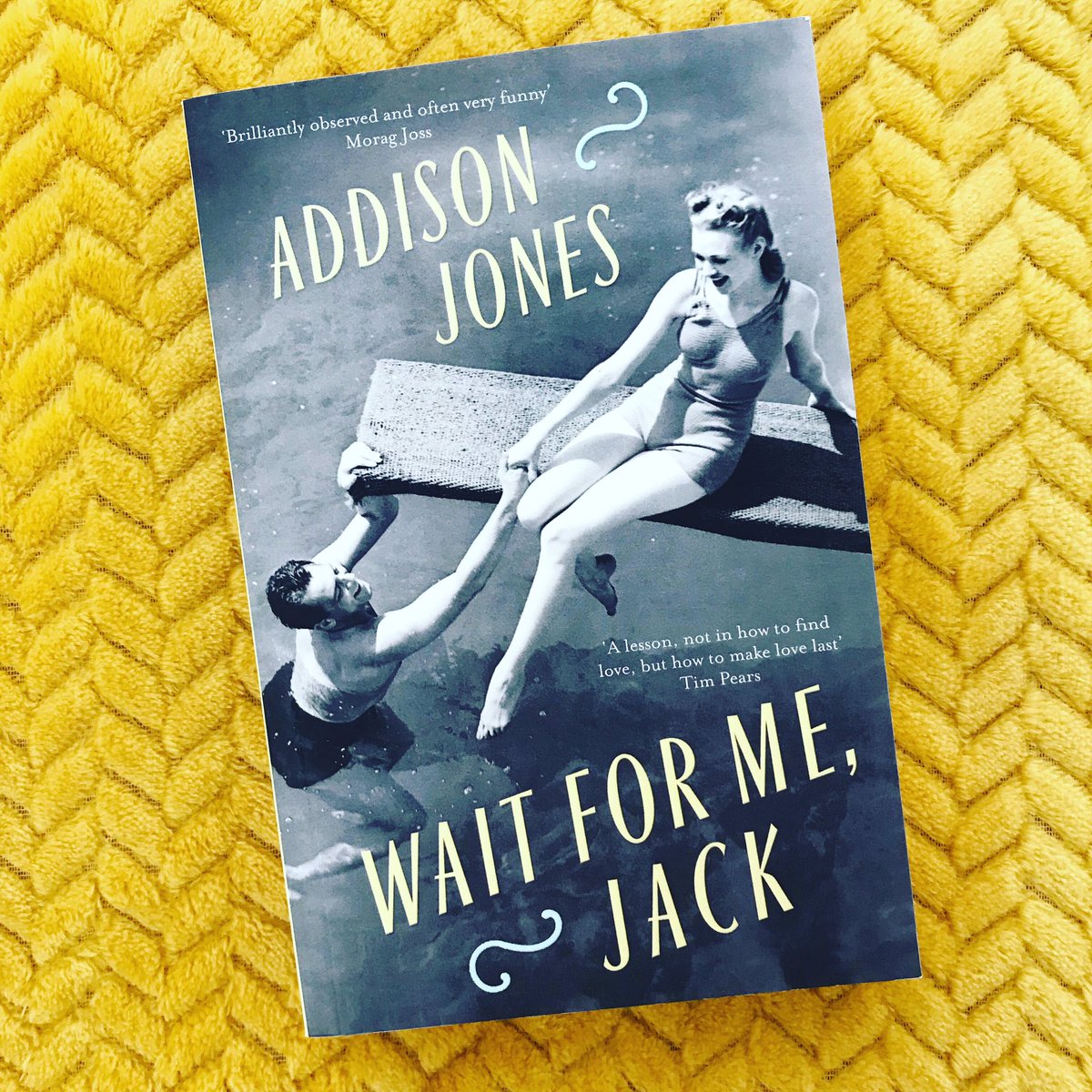 BookishChat's tweet photo. I picked up and read the majority of #WaitForMeJack by #AddisonJones last night.
Canโt wait to get home and finish it. It is funny, heartbreaking, life affirming and honest. Love it.
Thank you so much @cerisanne and @sandstonepress โค๏ธ https://t.co/baWIlugrG4