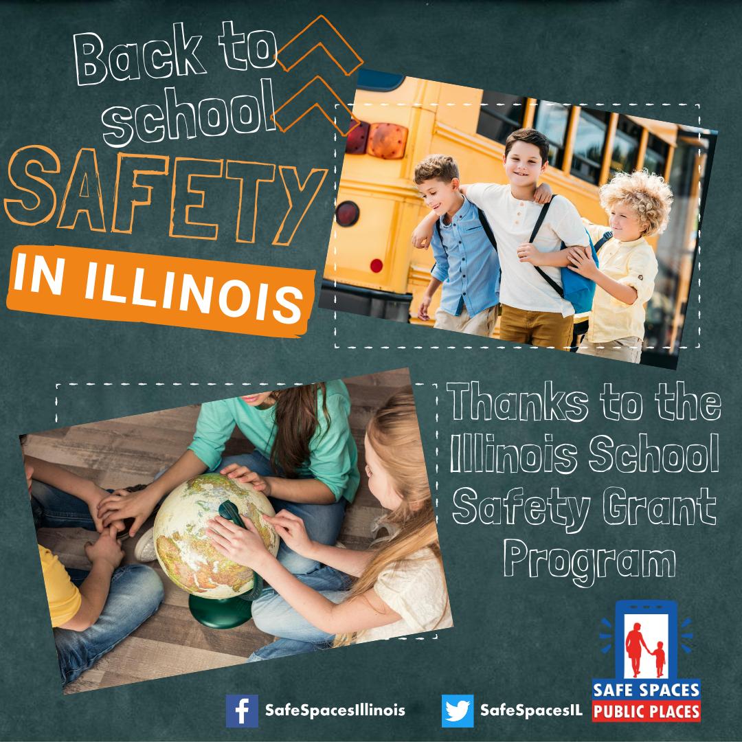 Funds from the Illinois School Safety Grant Program are making our students safer, with security upgrades to schools, including metal detectors and x-ray machines.