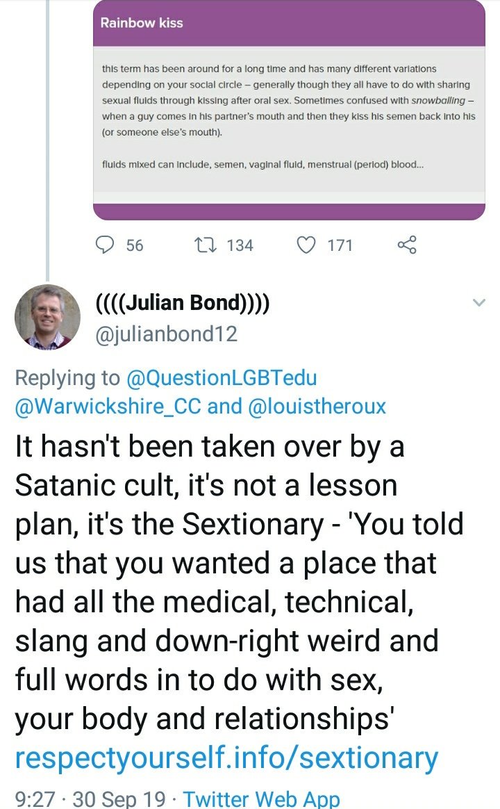 This man has decided that schools teaching 13 year old girls that it is liberating for gangs of men to wank on them, porn is great, felching & rainbow kisses is to be tried before denied is his hill to die on. I ask- what's on your harddrive?