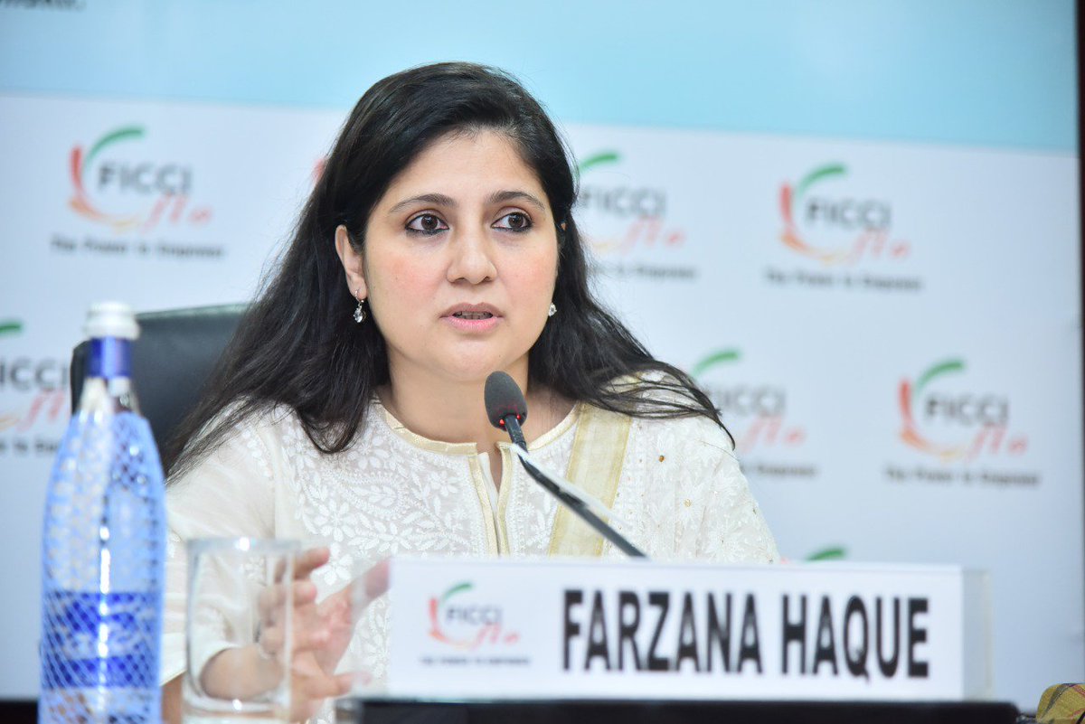 The ability to collaboratively work in a knowledge environment is the key to success: Ms Farzana Haque, Global Head for Strategic Group Accounts, @TCS & Co-founder, Stree Shakti at #BuildingGlobalBrands: An Inspiring Dialogue organized by #FICCI Ladies Organization.