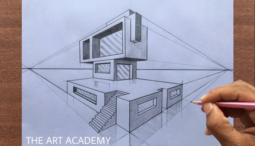 Art Class Ideas: Learn 2 Point Perspective