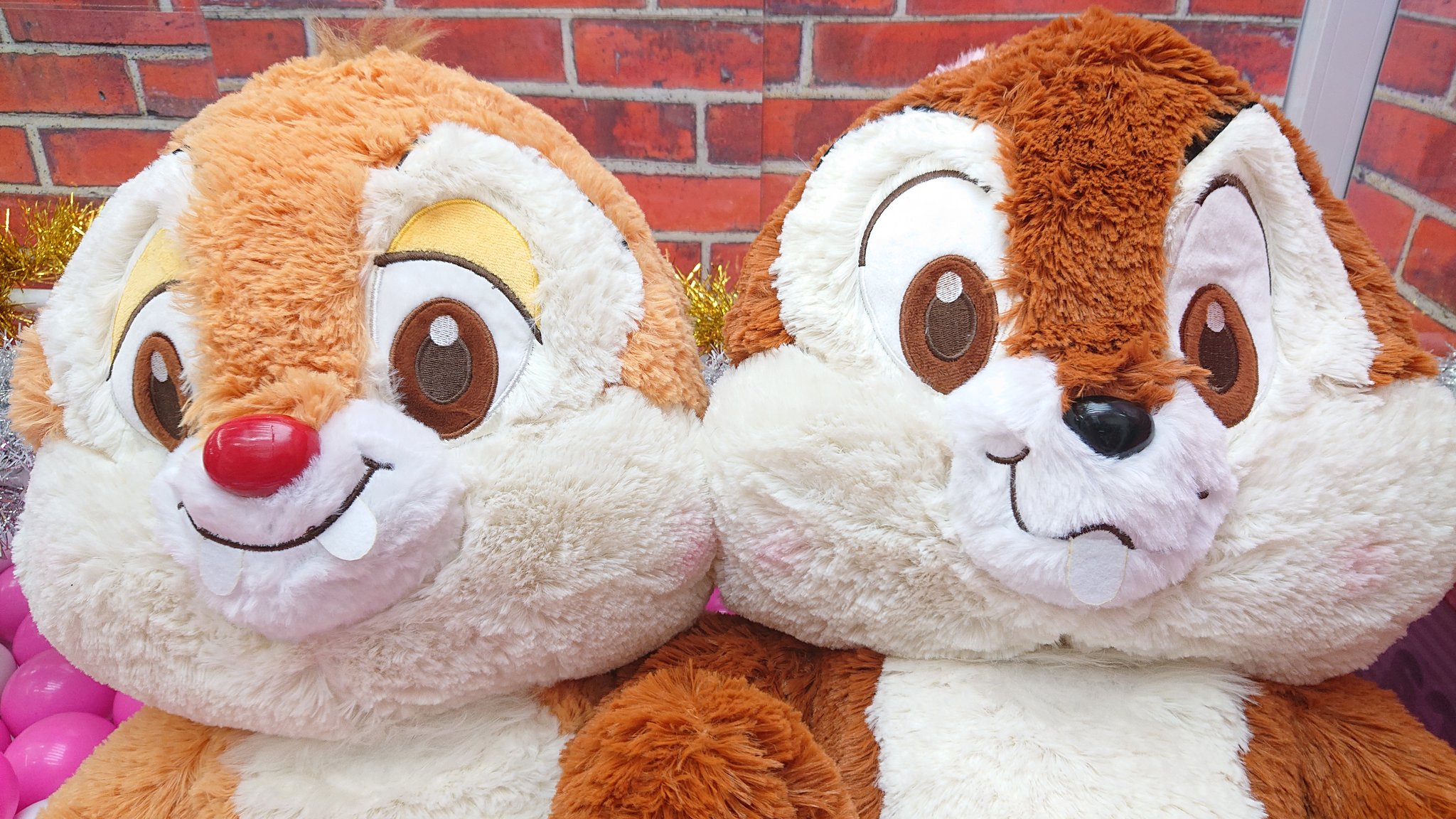 【予約限定品】チップ&デールBIGぬいぐるみ チップ&デール Lぬいぐるみ CANDY SHOP｜プライズ・くじ・グッズ