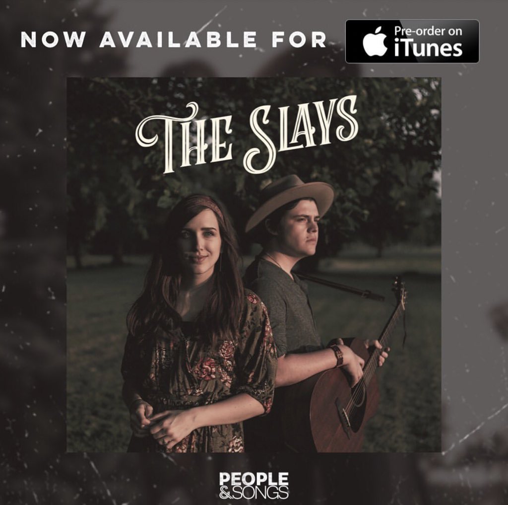 PeopleandSongs's tweet image. Friends! The Slays debut album is available for pre-order TODAY! 
smarturl.it/TheSlays

@kadenslaymusic 
@MelanieTierce 
#theSlaysdebut