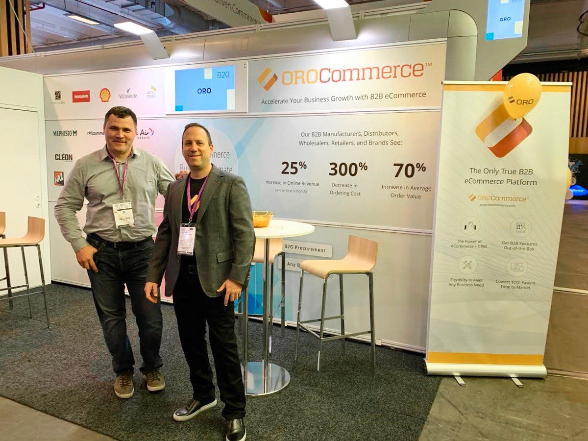 oro_inc's tweet photo. We'd like to thank everyone who joined us at the amazing #ParisRetailWeek2019! 🙌 It was a week full of great meetings, good people and interesting talks! Special thanks to @PRWOfficial @synolia @kibokoLabs @D_n_D @decade_fr @GroupeSmile @limonetik! Merci, à l'année prochaine! 🇫🇷 https://t.co/x6iQAQq6El
