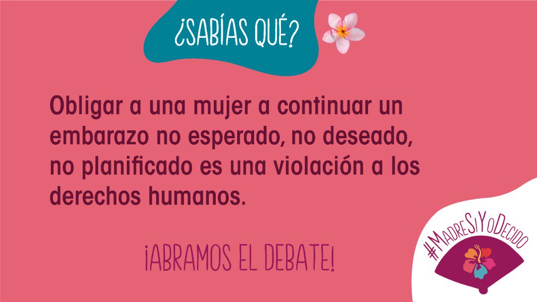 promedehum's tweet photo. #AbramosElDebate En Uruguay, Cuba; México D.F. y recientemente en Oaxaca fue despenalizado el aborto. En el resto de la región es penalizado, casi por completo @100Estrogeno #TeInforma #TeEduca #TeCuestiona #MadreSiYoDecido https://t.co/jGvLX7KbYZ