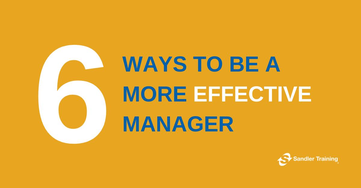 It is a part of your responsibility to help your team become more effective salespeople.

Download my free report to learn 6 ways to be a more effective manager: buff.ly/2HoiYg7 

#Sandler #Training #Sales #SalesTraining #Business #Indianapolis #Indiana #Trustpointe