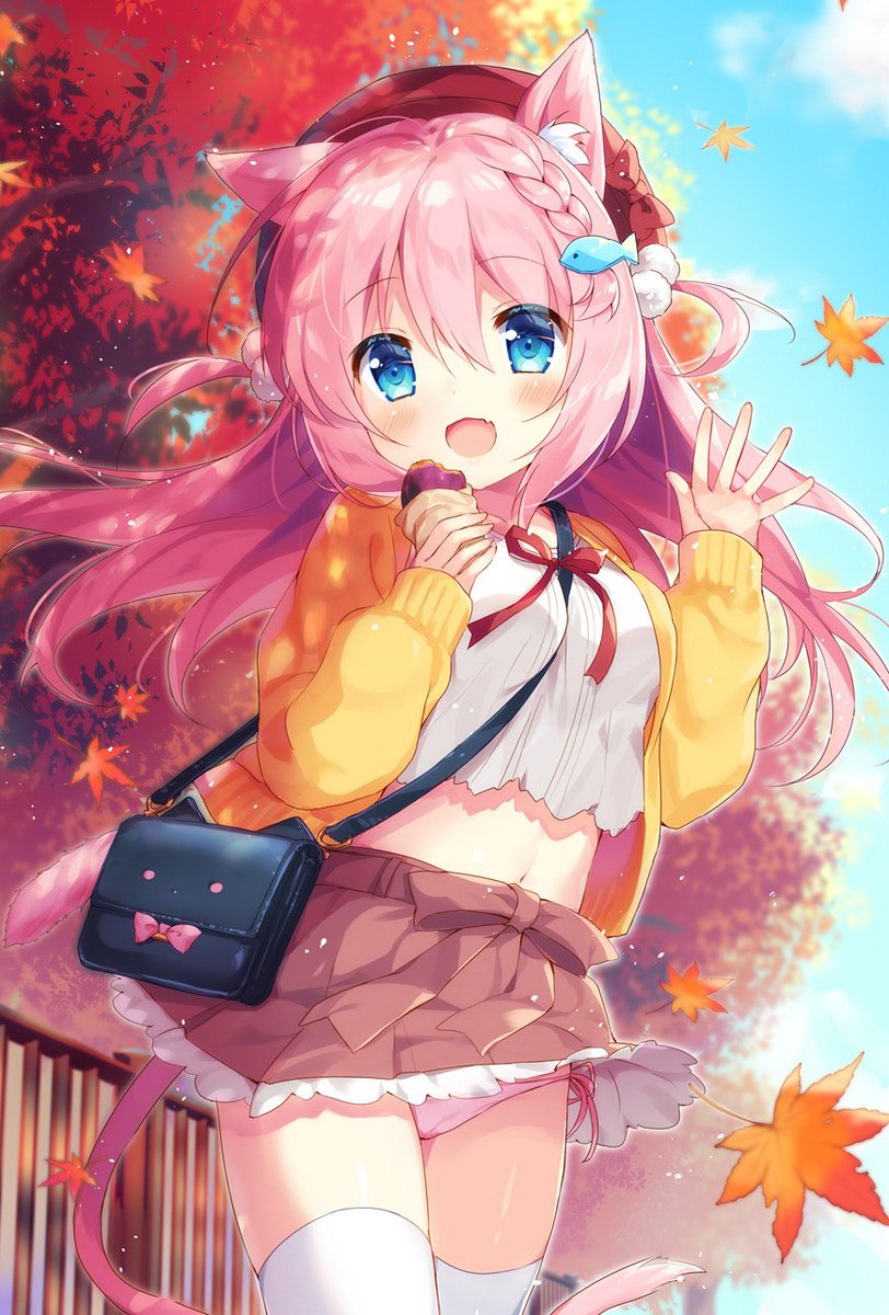 「あかねちゃんとまちあわせ? 」|夏月まりな🍓こみトレC10aのイラスト