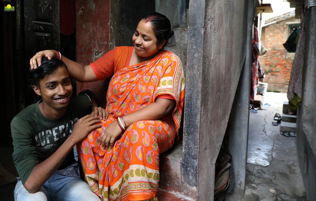smilefoundation's tweet photo. I have seen Maa compromising on her each &amp; every need just to ensure that there is no barrier for my #education. For years, she has taken up the responsibilities &amp; soon I will be taking up the charge.
Subhankar enrolled in #STeP prog, is taking steps towards a better #livelihood https://t.co/0JP6HIIZm0