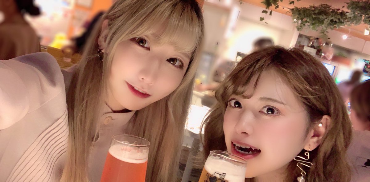 えっこ 宴 名古屋から出てきてくれた美女 いかちゃん と酒クズ会だよ 果実酒飲み放題のお店だよ 神