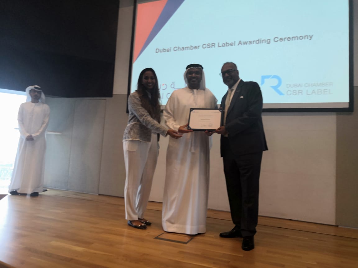 TransworldTweet's tweet photo. #TransworldGroup was presented the #CSRLabel certificate by H.E. Majid Saif Al Ghurair, Chairman of Dubai Chamber of Commerce and Industry & was recognized for integrating CSR principles into its business operations.
#TransworldCR #DubaiChamberofCommerce #CSR #CR #TranServe https://t.co/zhHtdqLXF4