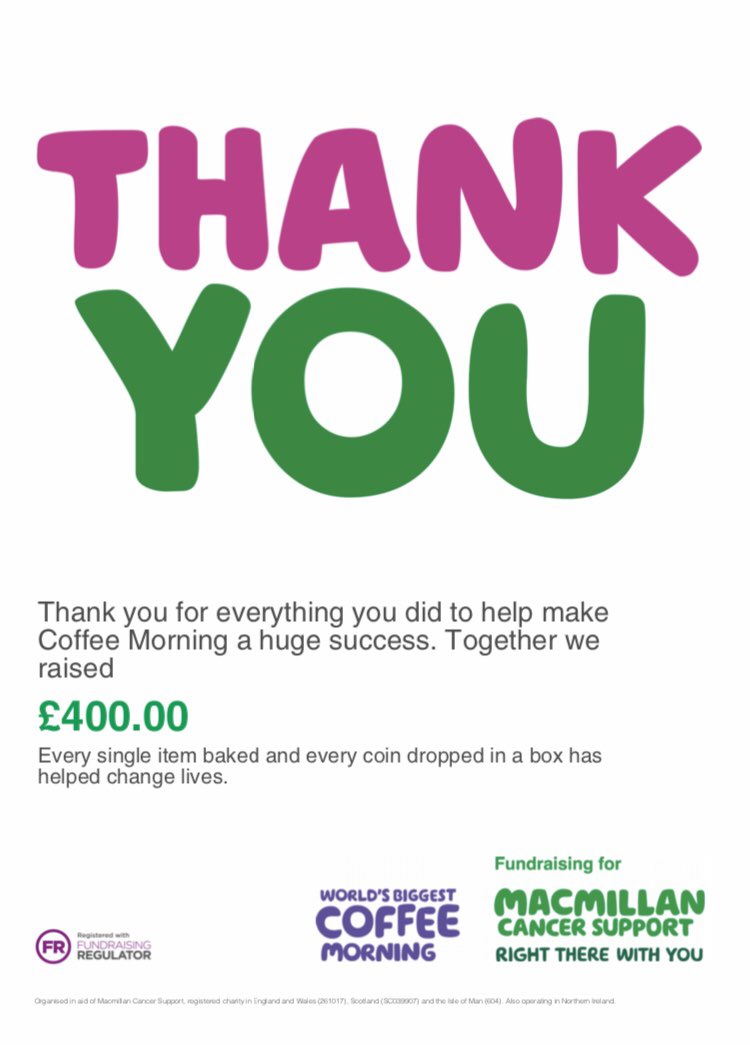 AutonomieInfo's tweet photo. On Saturday (28 September) #Freedom2Chooseprog young people organised a Coffee Afternoon in aid of Macmillan Cancer Support.
Thank you to everyone who supported our event, we raised £400.00!
Well done to everyone.
Thread 1/4 https://t.co/LPmVhrLlDx