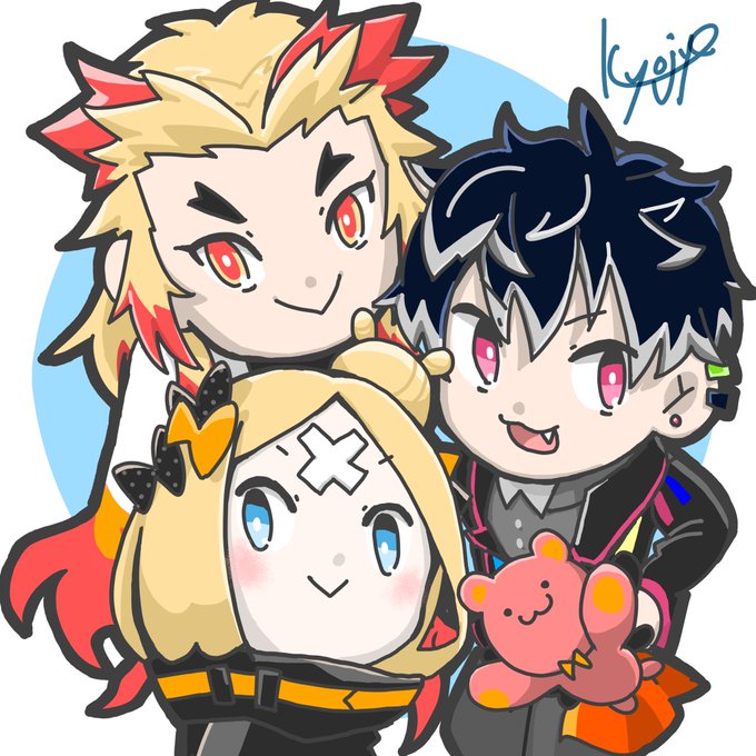 京条さんがTwitterに投稿した煉獄杏寿郎(鬼滅の刃)のイラスト。