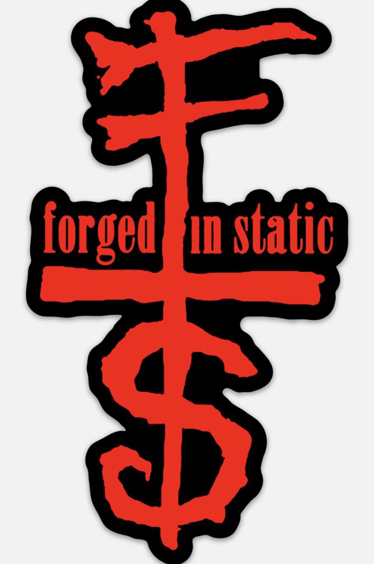 FORGEDINSTATIC's tweet photo. New stickers will be available at the SOMD HELLOWEEN BASH AT THE Brass Rail be sure to grab one🤘 https://t.co/O9YIF8fRPR