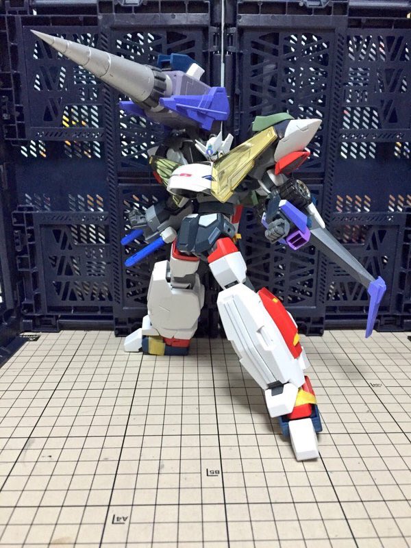 超重連合体スーパーライナーダグオンが完成しました。実はライナー