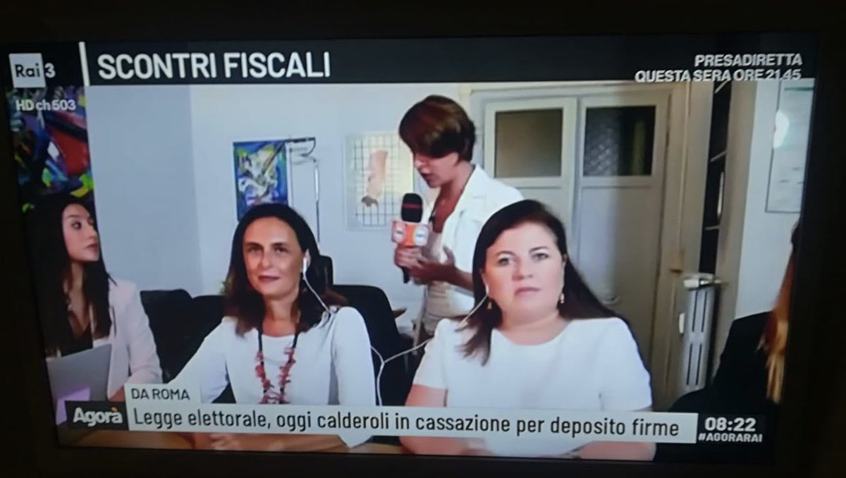 adc_nazionale's tweet photo. ADC e le altre associazioni rappresentative della categoria oggi ad @agorarai per spiegare le ragioni dello #scioperocommercialisti e del presidio di domani davanti al @MEF_GOV.
#aveteISAgerato
@AIDCNazionale #ANDOC #UNICO @ANCPresidente @gualtierieurope https://t.co/rSEDsVl7YX