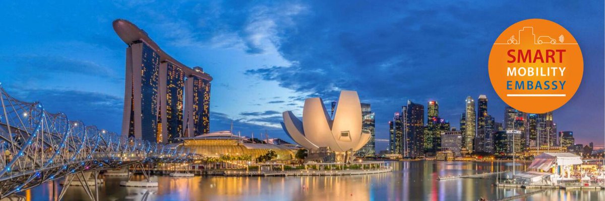 MobilityEmbassy's tweet image. From 22-24 October, the Smart Mobility Embassy will be represented at the 26th Intelligent Transport Systems World Congress, the world’s leading transport technology #congress.

Would you like to meet with the Smart Mobility Embassy in Singapore? Mail info@smartmobilityembassy.nl