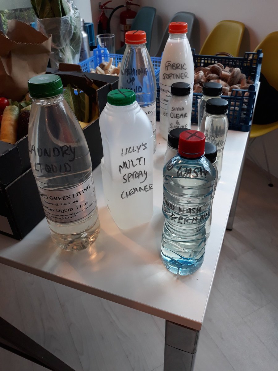 Jason &amp; Jessica from The Country Garden here in #OpenText <a href="/CorkAirport/">Cork Airport</a> Business Park with organic and chemical free fruit &amp; veg box! Also natural eco friendly cleaning products #ShopLocal #BuyLocal