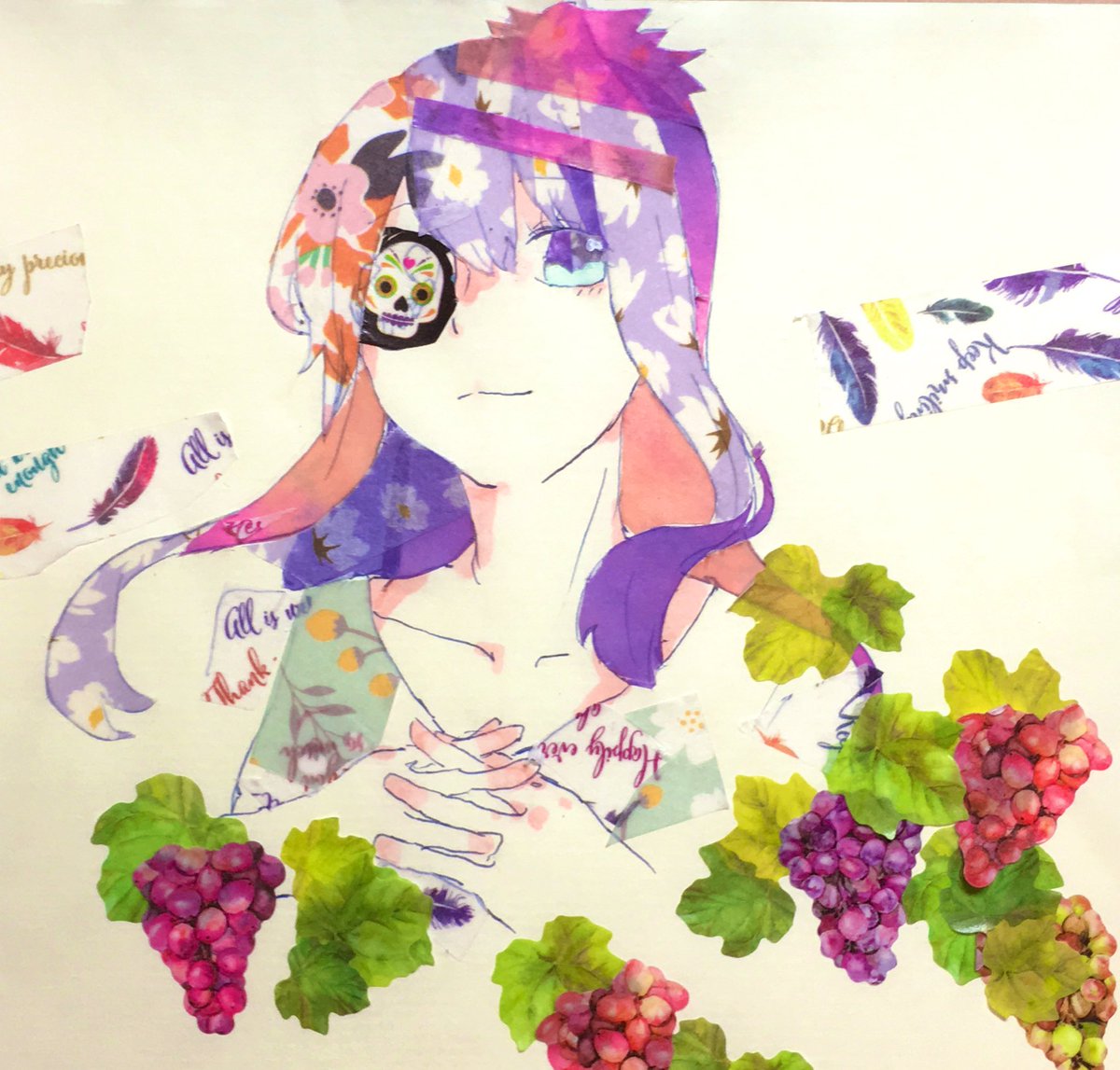 マステ絵ハマりそう
