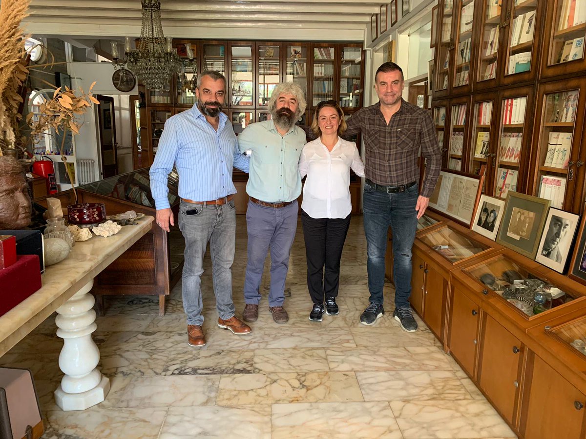 cagsiad's tweet photo. Bugün ÇAĞSİAD Ailesi'ni  temsilen Genel Başkanımız İsmail Ali Şahin, İstanbul Şube Başkanımız Adnan Bulut ve İletişim Komisyonu Başkanımız Hülya Sarıgöl olarak Çatalca'da bulunan Nesin Vakfı'nı ziyaret ettik. https://t.co/cNaRb1ywlT