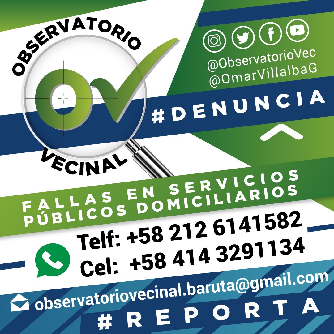 OmarVillalbaG's tweet photo. #30Sept |ReporteAgua💧| 9am
A esta hora llega el reporte llegando #Agua a las Urb Manzanares, AltoPrado y LomasDePradosDelEste. #UntAlReporte a través del WhatsApp 04143291134 
Número ofic 02124241805 @ObservatorioVec 🔎 https://t.co/3BADCD2V8w