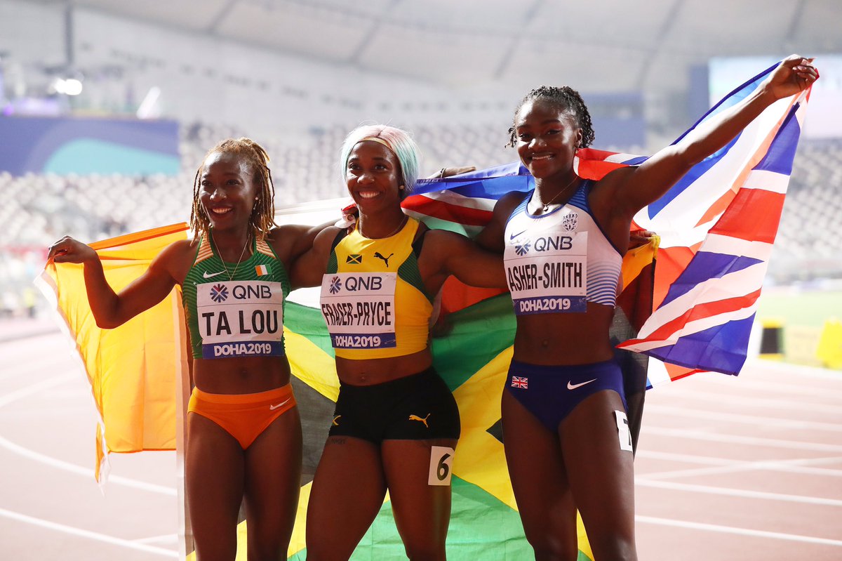 athleticsafrica's tweet photo. Gallery | About last night in Doha... Day 3 IAAF World Athletics Championships.
(📸/ Getty Images for the IAAF)
#mariejoseetalou #mjtl #cotedivoire #iaafdoha2019 #huguesfabricezango #worldathleticschamps #doha2019 #athleticsafrica #trackandfield https://t.co/tU3PWnPIq8