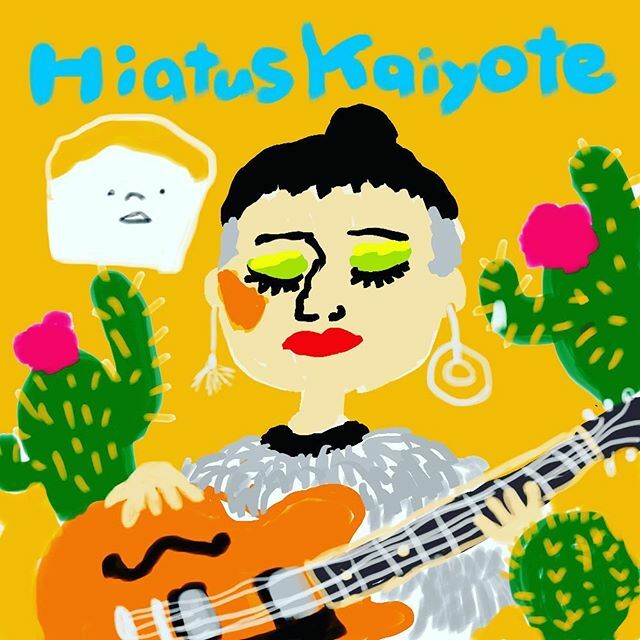 mr_okomeman's tweet photo. #hiatuskaiyote #naipalm @hiatuskaiyote #plainbreadman #ibanez #ibanezas153 #illust #illustration #art #artwork #ハイエイタスカイヨーテ https://t.co/bwlpV4hSNU https://t.co/K1Kdk3n8ht