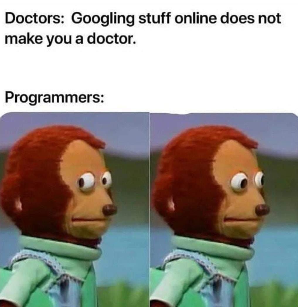 PR0GRAMMERHUM0R's tweet image. Oof