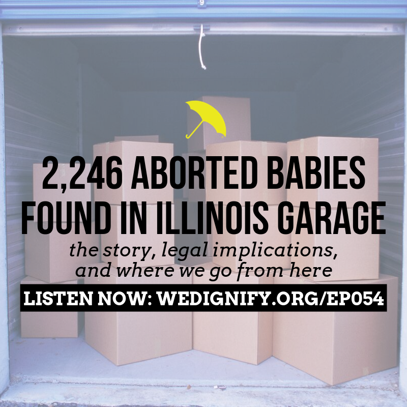 weDignify's tweet photo. On September 14, 2019, news broke that the bodies of 2,246 aborted babies were found in Illinois.

@maryfiorito joins the show today to discuss the story and how we can act to dignify their lives. Listen now: https://t.co/oEP2CevLYp
#LovinLife #prolife https://t.co/cWIctuSfQ2