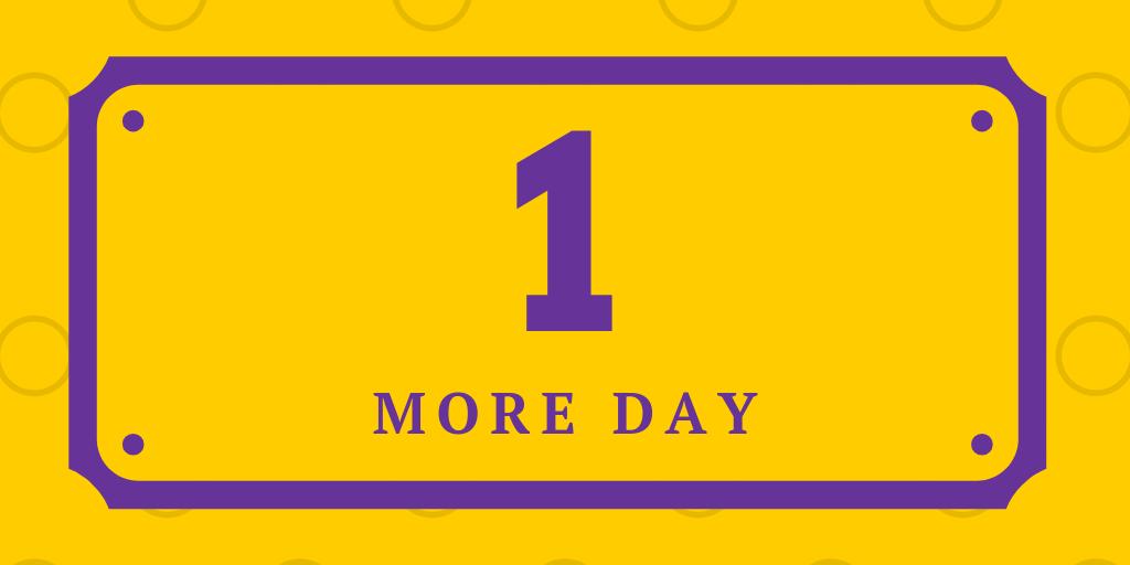 WIUFinancialAid's tweet photo. 1 more day until FAFSA applications for the 2020-21 school year open! Be entered to win a $200 Book Award if you file October 1st! Visit https://t.co/ToWsAzTJNB for more information.
#FileToWin #FTW #FAFSA #FinancialAid #WIU #WIUFinancialAid https://t.co/1MoNoBQ25o