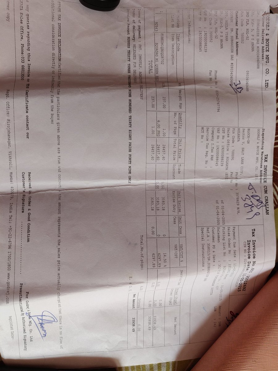 Godrej Interio India on Twitter "Dear Ishita, We regret the unpleasant