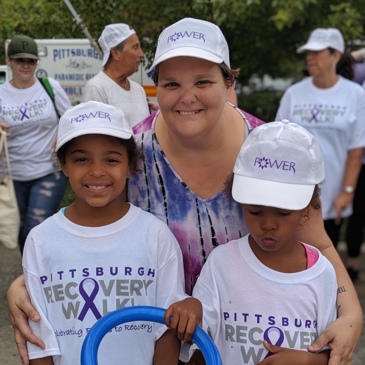 POWERRecovery's tweet photo. "They are a product of POWER", our newest mentor said about her kids at @PghRecoveryWalk. On the last day of @RecoveryMonth, there can be no better reminder that sobriety is just the beginning of what is possible with recovery. #facesofrecovery https://t.co/kZJPRdLEu7