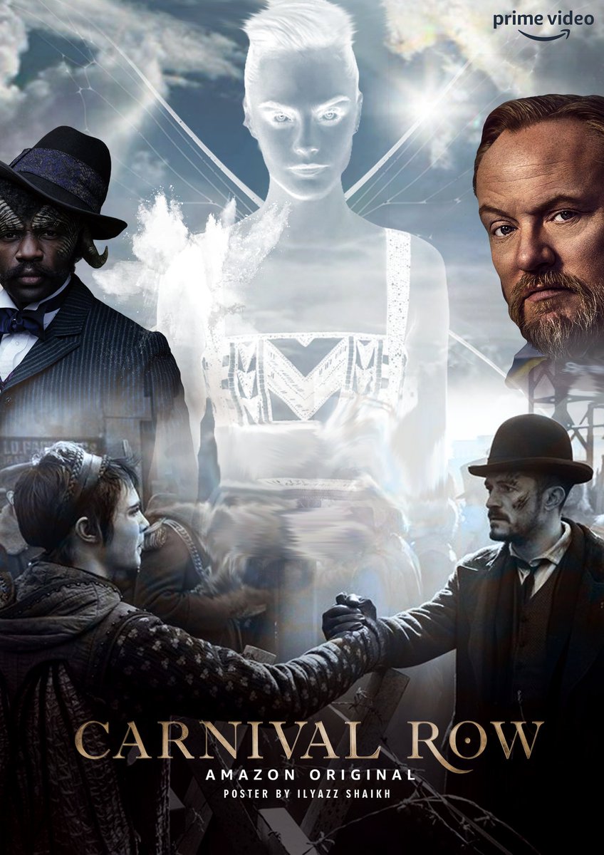 Here's one-of-a-kind artwork for #CarnivalRow 

​<a href="/CarnivalRow/">Carnival Row</a> <a href="/talenthouse/">@talenthouse</a> <a href="/PrimeVideoIN/">prime video IN</a>