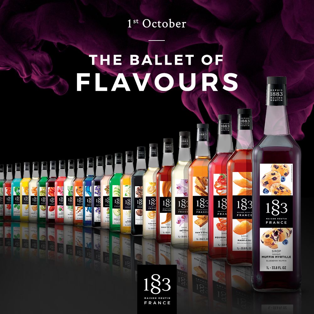 1883Syrups's tweet photo. Tomorrow, let the 1883 syrups fill your mind... Stay tuned!
#1883Syrups #1883DDContest #DDContest #Bartender #Barista #Contest #Paris https://t.co/h8C4NE2m4V