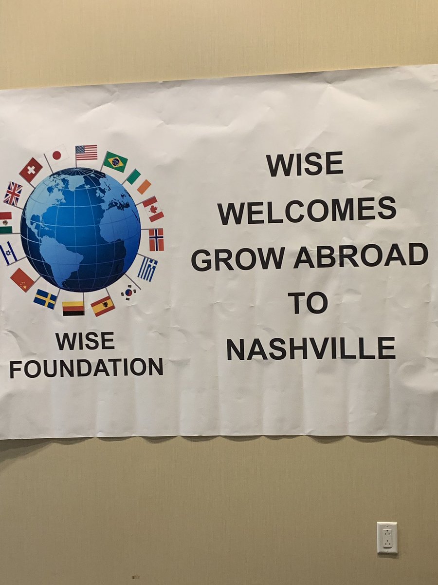 NadineStroud2's tweet photo. Okay party’s over! Now for the hard work #Nashville #GrowAbroadAlliance Conference 2019 @TTPLuk @WISEworktravel https://t.co/bO382IUukk