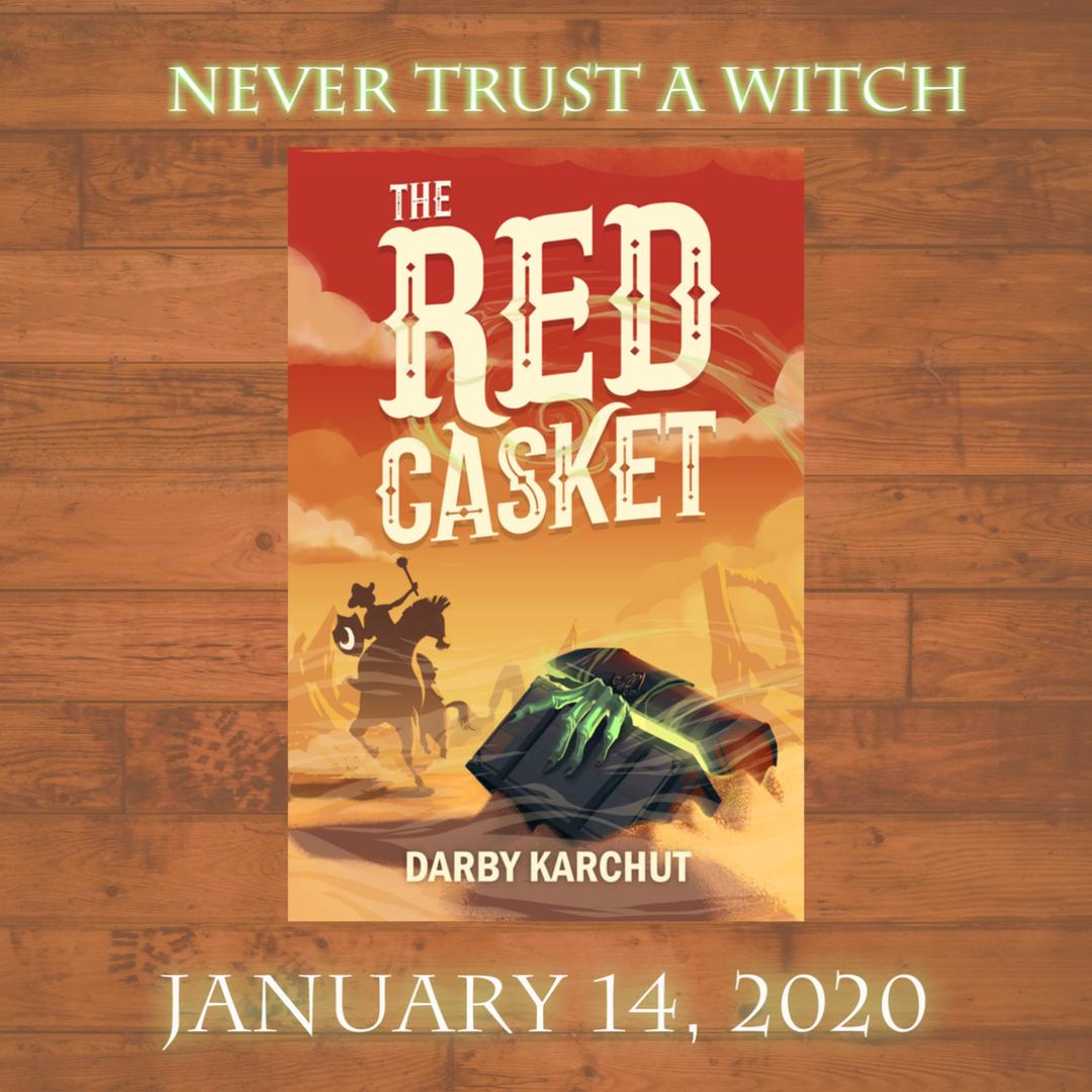 owlhollowpress's tweet photo. We're delighted to share the cover of The Red Casket by @darbykarchut, coming January 2020. Saddle up for another epic Del Toro adventure! 🐴⚡️🐴

https://t.co/MdQxwwBKbT

#TheRedCasket #DelToroMoon #MGLit https://t.co/mvse05JW8G