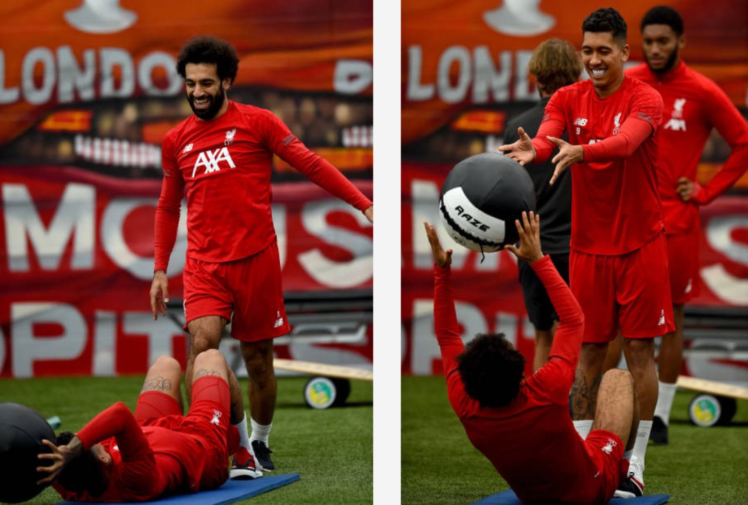 egypro18's tweet photo. محمد صلاح و فيرمينو 😍 🇪🇬🇧🇷.

#ChampionsLeague https://t.co/yy6EiI6c9e