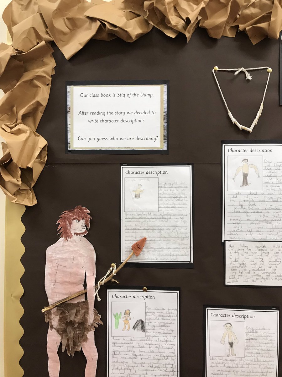 MissOBrien1602's tweet photo. Year 3’s Stone Age displays. Fabulous work produced by our hard working and creative  children 😀🖍✏️ @NorthManorAcad @natsut1990 https://t.co/ueUnwIDfSf