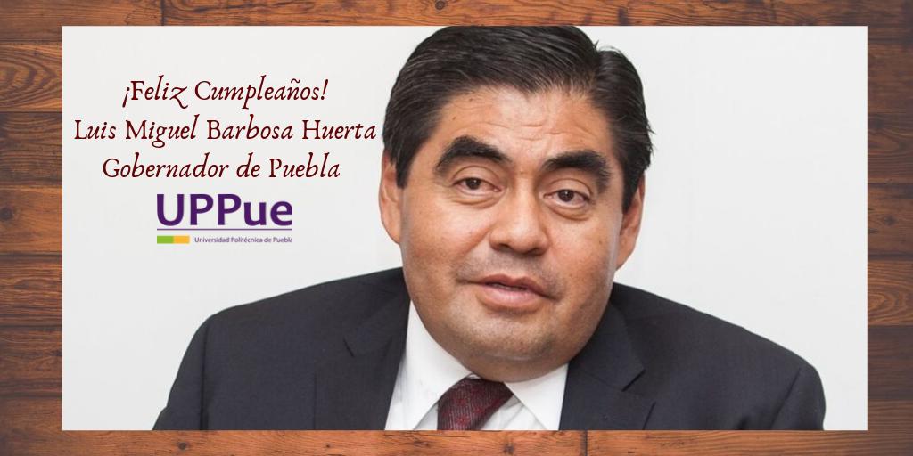 UPPueblaOficial's tweet photo. Feliz cumpleaños a nuestro Gobernador Constitucional, @MBarbosaMX a nombre de la comunidad universitaria UPPue le deseamos mucho éxito en este nuevo año de vida. 
#SoyUPPue 
#UPPuebla https://t.co/UBn2hvCyKg