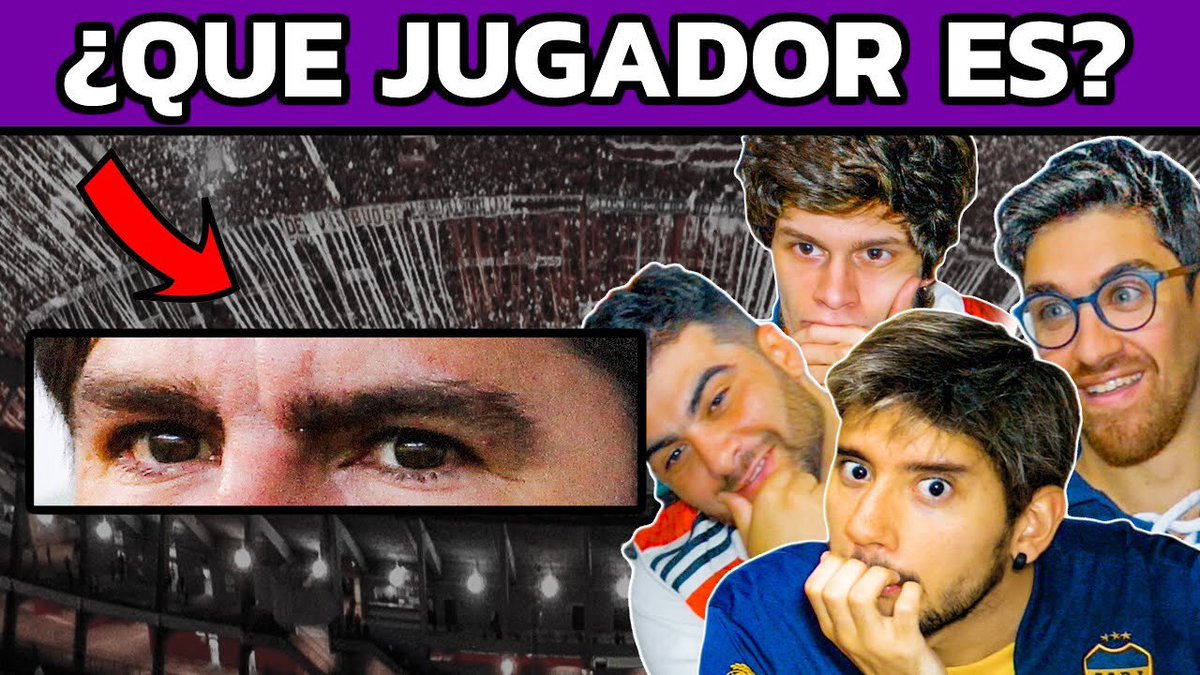 ADIVINA el JUGADOR con <a href="/creeloyasisera/">Sebas</a> ⚽️ 👀

🏆🌟 Duelo superclasico previo a la semifinal de River y Boca! 

Video 👉 youtu.be/L7o6CHt_Mpw