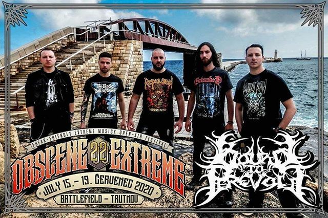 boundtoprevail's tweet photo. 🇨🇿 FESTIVAL ANNOUNCEMENT❗️ We promised we’d be back, and we’re thrilled to announce that we’ll return to Czech Republic next summer!  Bound To Prevail will be performing at the 2020 edition of the mighty @obsceneextreme
festival!
.
.
.
.
.
.
#boundtoprevail #obsceneextreme20… https://t.co/xmGujGInwy
