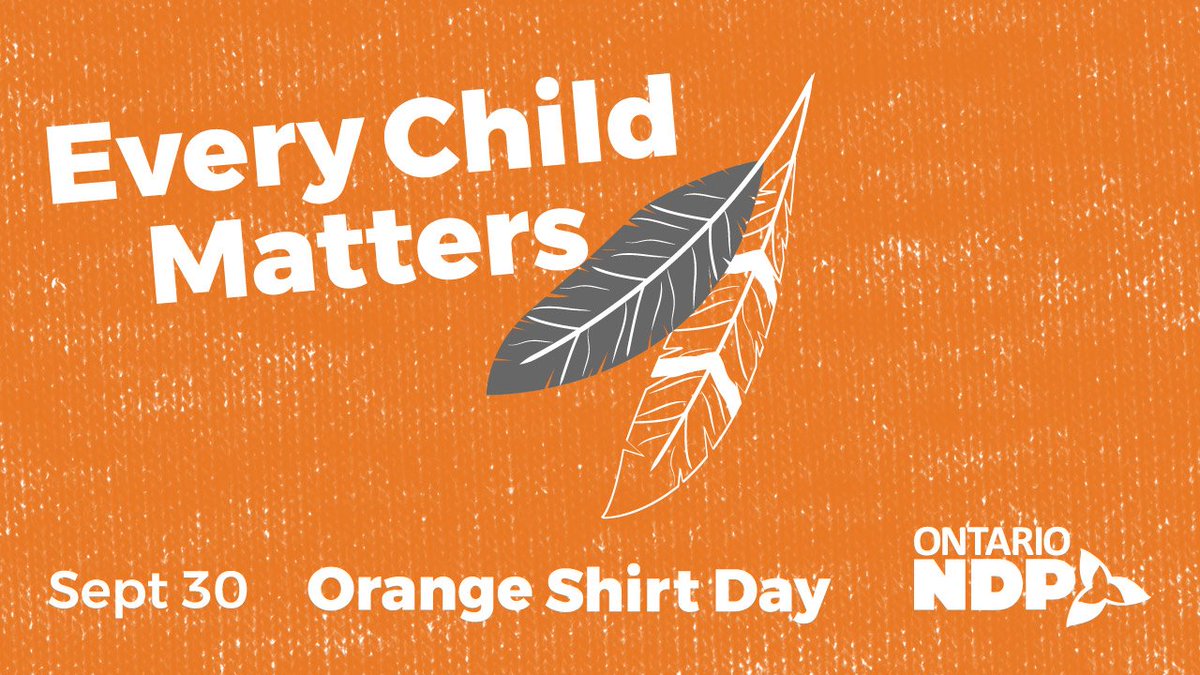 Recognizing the harm and on-going trauma that residential schools had on indigenous communities is a vital step towards healing and reconciliation.  

Ensuring history never repeats itself is all of our responsibility! #everychildmatters #organgeshirtday