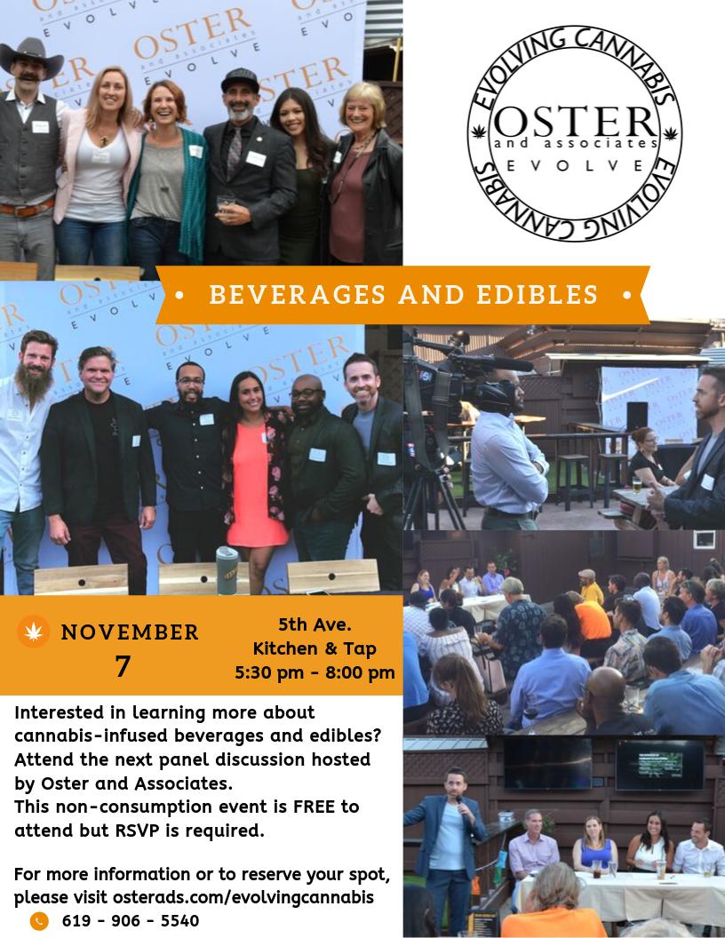 OsterAds's tweet photo. Our next #EvolvingCannabis #event is 5 weeks away! Be sure to RSVP now while spaces are still available. Tickets will be required to attend Evolving #Cannabis : Beverages and Edibles! We can't wait to see you there!
https://t.co/xOT3Ut9JZW
#BeveragesandEdibles #Osterads https://t.co/9vSgdHwYWM