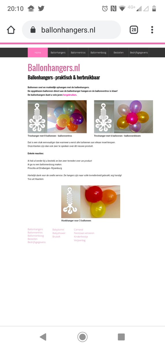 Uw feest versieren met ballonnen Ballonhangers.nl #ballon #ballonnen #ballonnenslingers #ballonnenhaag  #ballonnentros #ballonnentrossen #ballontrossen #feest #feestje #kinderfeest #trouwfeest #feestzaal #eventlocatie #feestlocatie #bedrijfsfeest #secretaresse #party