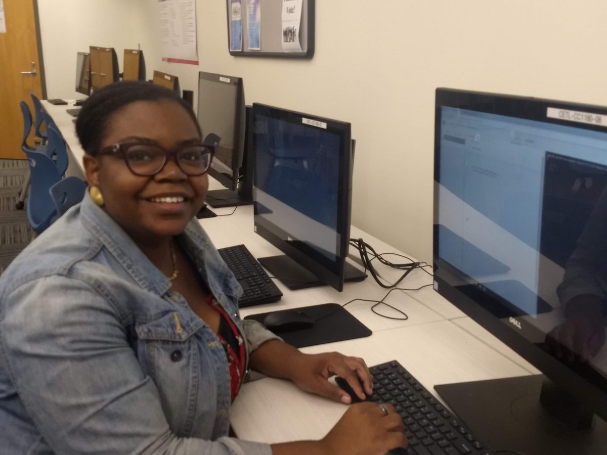 GSU_Perimeter's tweet image. Congratulations to Perimeter College computer science student Ave-Marie Nlandou-Nkounkou, on her scholarship to the Grace Hopper Celebration in Orlando, where the world's largest gathering  of women technologists will meet!  #WomeninSTEM #GHC19